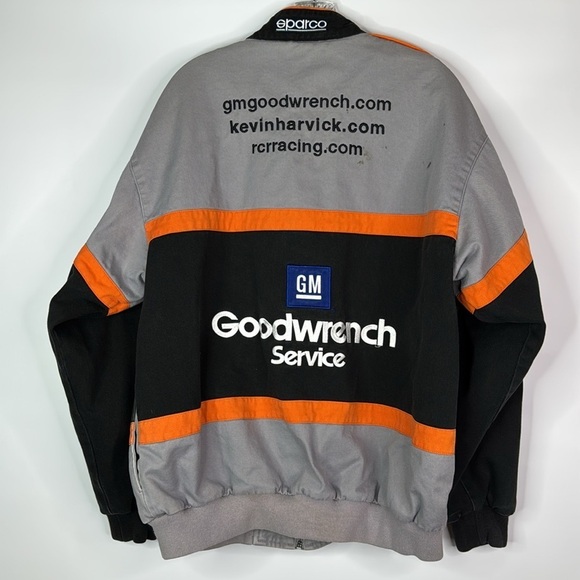 Vintage Chase Authentics Kevin Harvick Goodwrench NASCAR Jacket Large - Picture 4 of 12